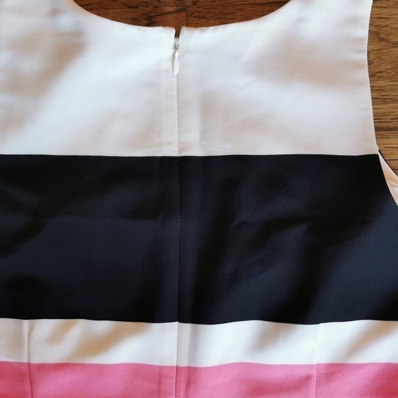 Vintage Dress Chic By Jacob Striped Sleeveless XS - Picture 5 of 6